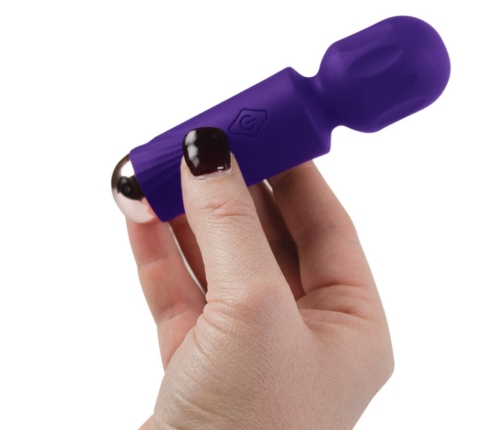 ROCKS-OFF - MINI RECHARGEABLE WAND 16 FUNCTIONS VIOLET DREAM