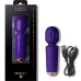 ROCKS-OFF - MINI RECHARGEABLE WAND 16 FUNCTIONS VIOLET DREAM