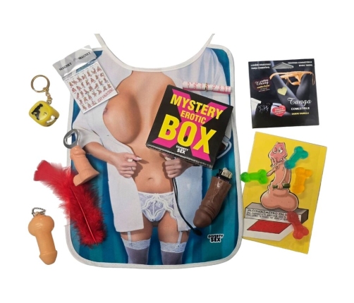 DIABLO PICANTE - MYSTERY EROTIC BOX FOR HER 10 X 10