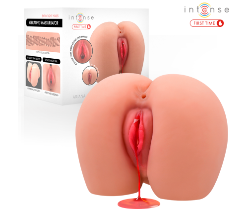 INTENSE FIRST TIME - ARIANA VIRGIN VIBRATOR MASTURBATOR WITH BLEEDING