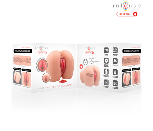 INTENSE FIRST TIME - ARIANA VIRGIN VIBRATOR MASTURBATOR WITH BLEEDING