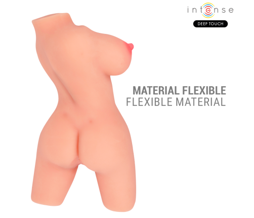 INTENSE DEEP TOUCH - JESSE TORSO DOUBLE VAGINA & ANO MASTURBATOR