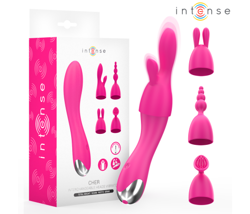 INTENSE - CHER INTERCHANGEABLE HEADS VIBRATOR