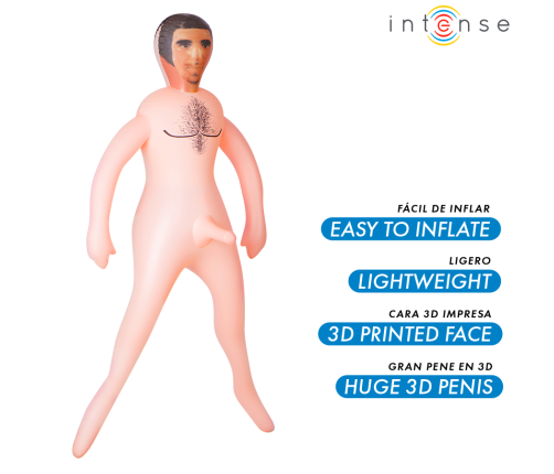 INTENSE DOLLS - ANTHONY INFLATABLE DOLL WITH 3D PENIS