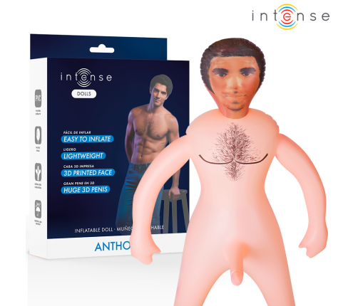 INTENSE DOLLS - ANTHONY INFLATABLE DOLL WITH 3D PENIS