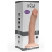 GET REAL - REALISTIC SILICONE VIBRATING DILDO CLEAR 19.5 CM