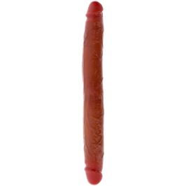GET REAL - DOUBLE-ENDED SILICONE DILDO CARAMEL 35 CM GET REAL - DOUBLE-ENDED SILICONE DILDO CARAMEL 35 CM