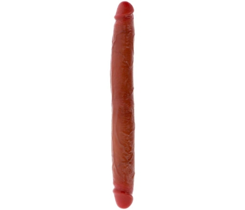 GET REAL - DOUBLE-ENDED SILICONE DILDO CARAMEL 35 CM