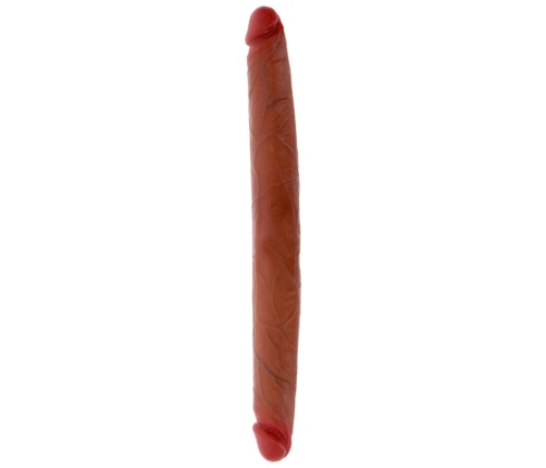 GET REAL - DOUBLE-ENDED SILICONE DILDO CARAMEL 40 CM