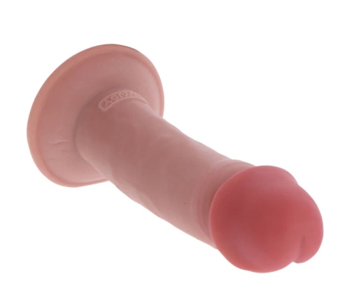 GET REAL - DELUXE THICK DOUBLE-DENSITY TPE DONG 18 CM