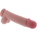 GET REAL - PENE REALÍSTICO DELUXE CON TESTÍCULOS EXTRA GRUESO 31 CM