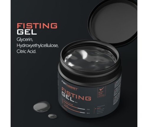 COBECO - FIST ASSIST FISTING GEL EXTRA-THICK WATER-BASED 500 ML