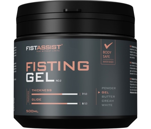 COBECO - FIST ASSIST FISTING GEL EXTRA-THICK WATER-BASED 500 ML