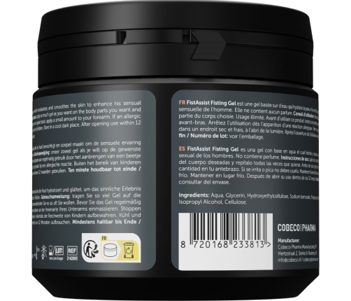COBECO - FIST ASSIST FISTING GEL EXTRA-THICK WATER-BASED 500 ML