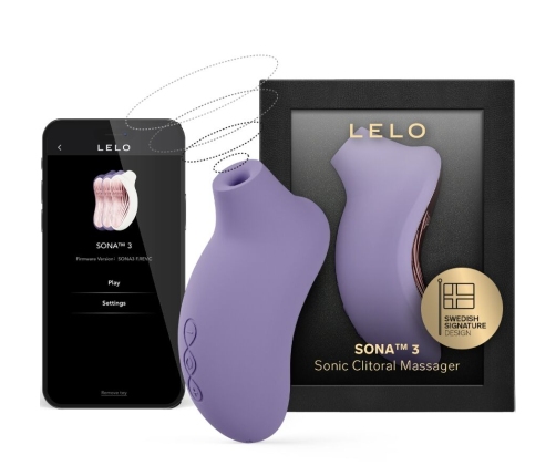 LELO - SONA 3 SONIC CLITORAL MASSAGER VIOLET DUSK