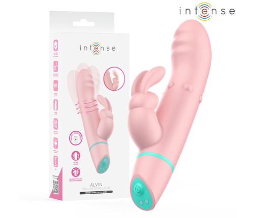 INTENSE - ALVIN RABBIT STIMULATOR & ROLLING VIBRATOR + OSCILLATING