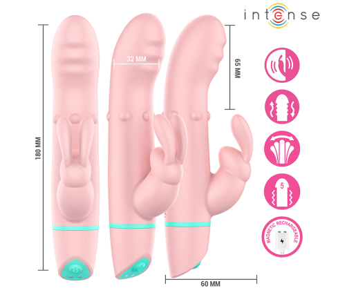 INTENSE - ALVIN RABBIT STIMULATOR & ROLLING VIBRATOR + OSCILLATING
