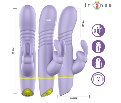 INTENSE - HELEN RABBIT STIMULATOR & THRUSTING VIBRATOR