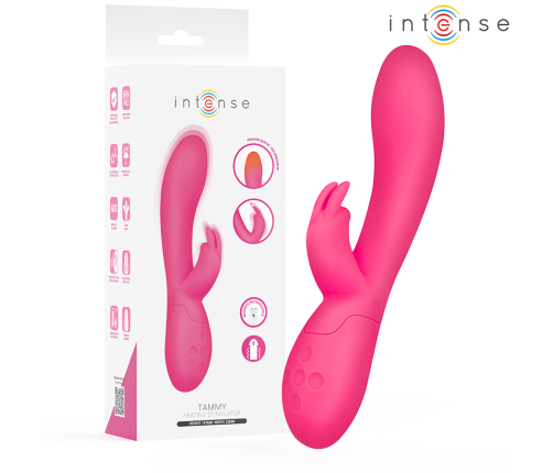 INTENSE - TAMMY RABBIT STIMULATOR WITH HEAT