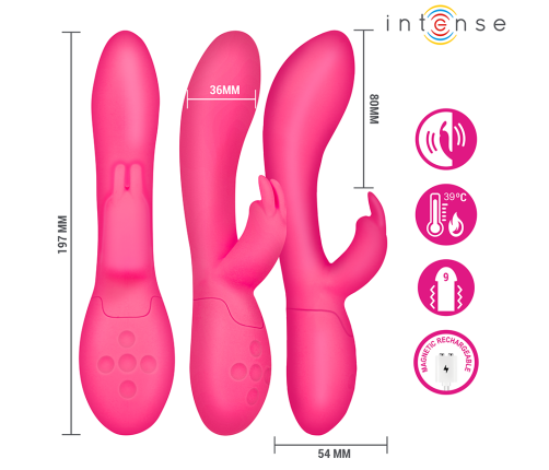 INTENSE - TAMMY RABBIT STIMULATOR WITH HEAT