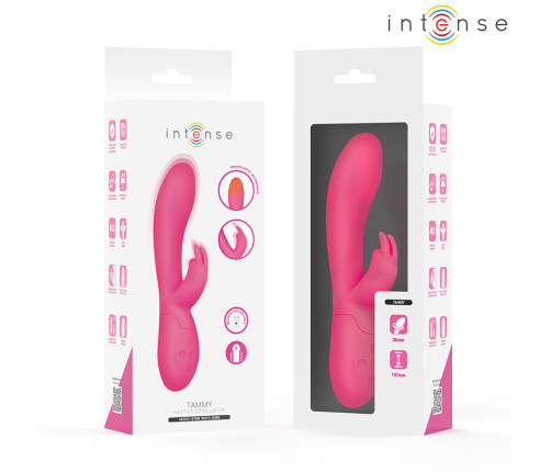 INTENSE - TAMMY RABBIT STIMULATOR WITH HEAT