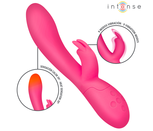 INTENSE - TAMMY RABBIT STIMULATOR WITH HEAT