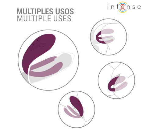 INTENSE - SANDRA TAPPING AND VIBRATION CLAMP STIMULATOR REMOTE CONTROL