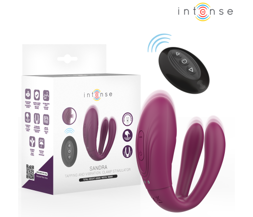 INTENSE - SANDRA TAPPING AND VIBRATION CLAMP STIMULATOR REMOTE CONTROL