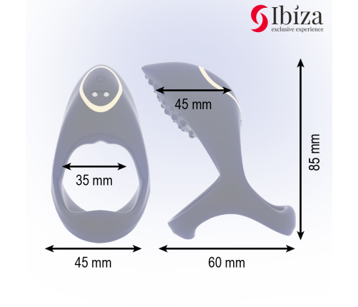 IBIZA - ANILLO PARA PENE MULTISENSORIAL