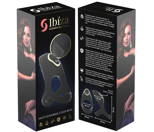 IBIZA - ANILLO PARA PENE MULTISENSORIAL