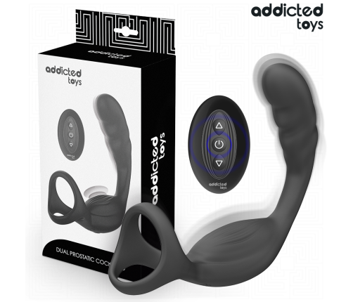 ADDICTED TOYS - DUAL PROSTATIC COCK RING REMOTE CONTROL