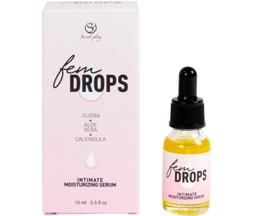 SECRETPLAY - FEM DROPS INTIMATE MOISTURIZING SERUM 15 ML