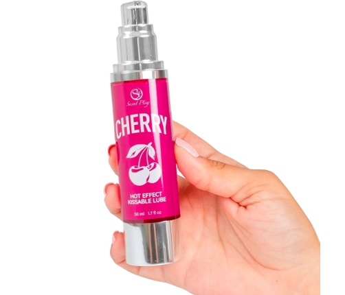 SECRETPLAY - LUBRICANTE EFECTO CALOR CEREZA 50 ML
