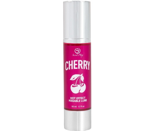 SECRETPLAY - LUBRICANTE EFECTO CALOR CEREZA 50 ML