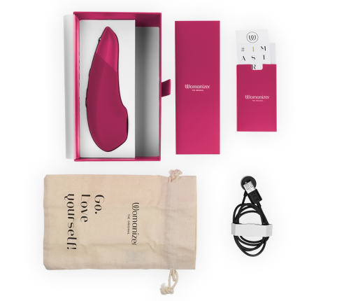 WOMANIZER - ENHANCE CLITORIAL STIMULATOR VIBRANT PINK
