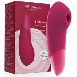 WOMANIZER - ENHANCE ESTIMULADOR DE CLITORÍS ROSA VIBRANTE WOMANIZER - ENHANCE ESTIMULADOR DE CLITORÍS ROSA VIBRANTE