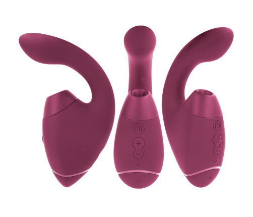 WOMANIZER - DUO NEXT ESTIMULADOR VIBRADOR DUAL CLÍTORIS & PUNTO·G ROSA