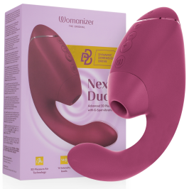WOMANIZER - DUO NEXT ESTIMULADOR VIBRADOR DUAL CLÍTORIS & PUNTO·G ROSA WOMANIZER - DUO NEXT ESTIMULADOR VIBRADOR DUAL CLÍTORIS & PUNTO·G ROSA