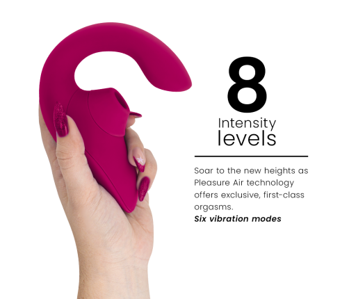 WOMANIZER - BLEND RABBIT VIBRATOR STIMULATOR VIBRANT PINK
