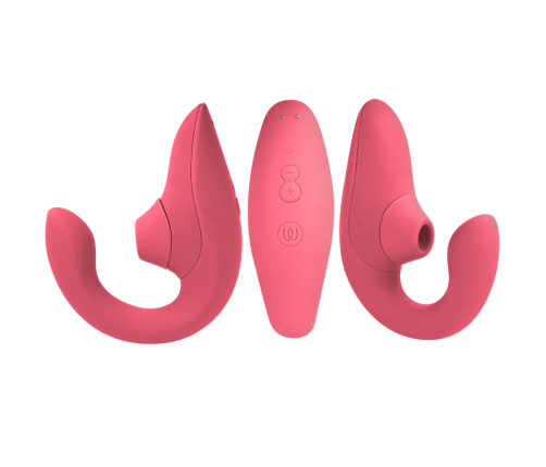 WOMANIZER - BLEND RABBIT VIBRATOR STIMULATOR VIBRANT ROSE