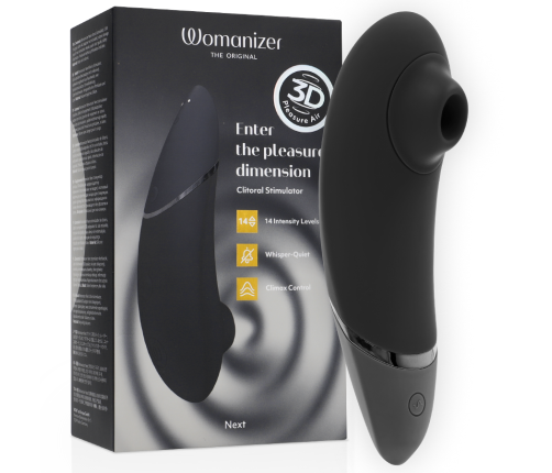 WOMANIZER - NEXT CLITORIAL STIMULATOR BLACK