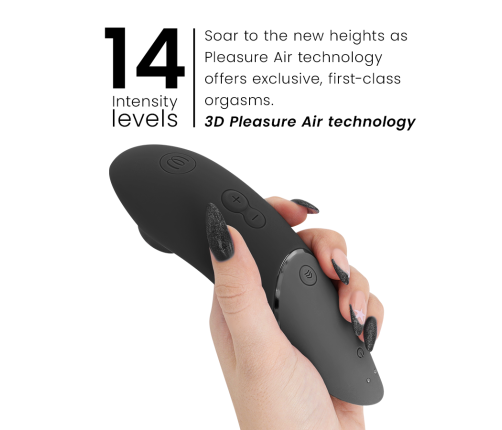 WOMANIZER - NEXT CLITORIAL STIMULATOR BLACK