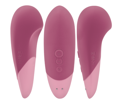 WOMANIZER - VIBE LAY-ON SILENT VIBRATOR DUSKY PINK