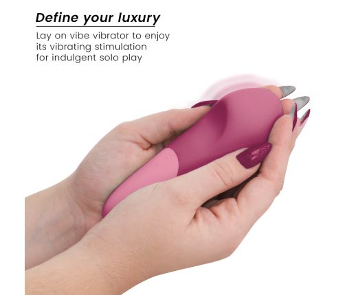 WOMANIZER - VIBE LAY-ON SILENT VIBRATOR DUSKY PINK