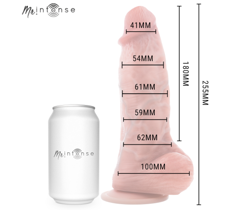 MR INTENSE - BIG PENIS SPENCER SILICONE DILDO 25.5 CM -Ø- 6.2 CM
