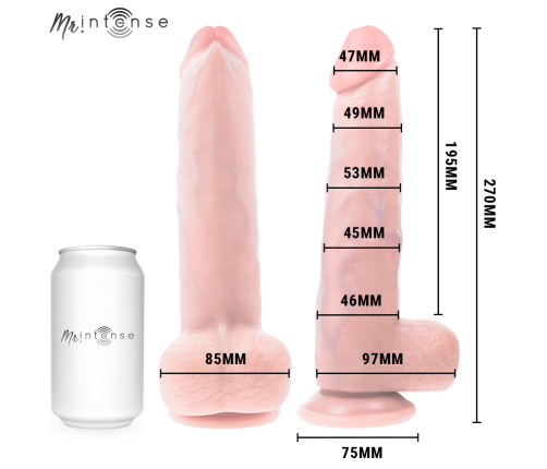 MR INTENSE - NEESON DILDO 27 CM -Ø- 5.6 CM