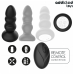 ADDICTED TOYS - ROTATING VIBRATING ANAL PLUG, LED LIGHT REMOTE CONTROL