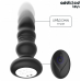 ADDICTED TOYS - ROTATING VIBRATING ANAL PLUG, LED LIGHT REMOTE CONTROL