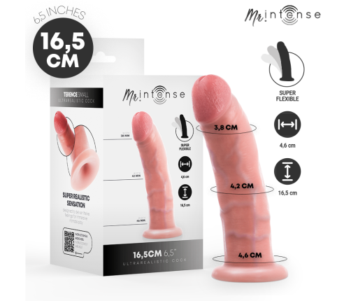 MR INTENSE - SMALL TERENCE DILDO 16.5 CM -Ø- 4.6 CM