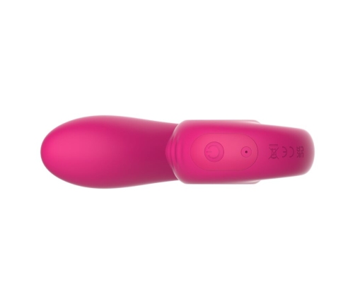 SNAIL VIBE - GIZI LITE DUAL G-SPOT & CLITORAL PINK VIBRATOR